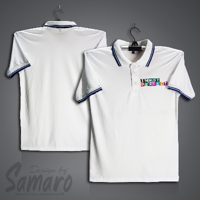 Picture of I M not Perfect Short Sleeve Polo Jersey For Men - PP Micro Polo T Shirt For Men - I M not Perfect Polo Jersey
