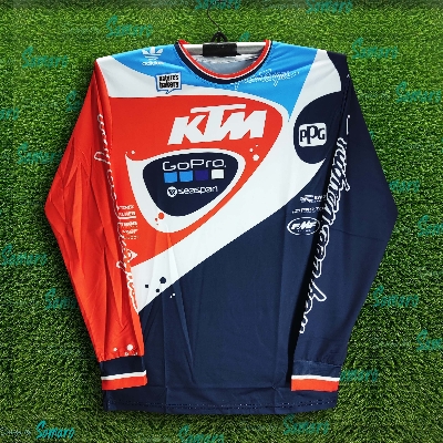 Picture of KTM Full Sleeve Bike Jersey For Men - ktm ppg 4prt Bike T Shirt - KTM Jersey 2025/26