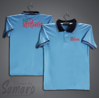 Picture of Bangladesh Short Sleeve Polo Jersey For Men - PP Micro Collar Polo Jersey - 2nd victory of Bangladesh Jersey