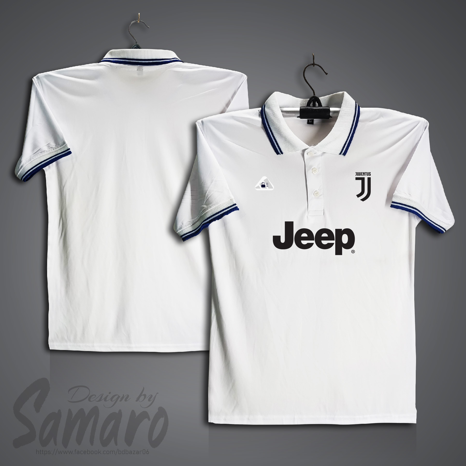Picture of Juventus Short Sleeve Polo Football Jersey For Men - PP Micro Polo t shirt - Juventus Jersey