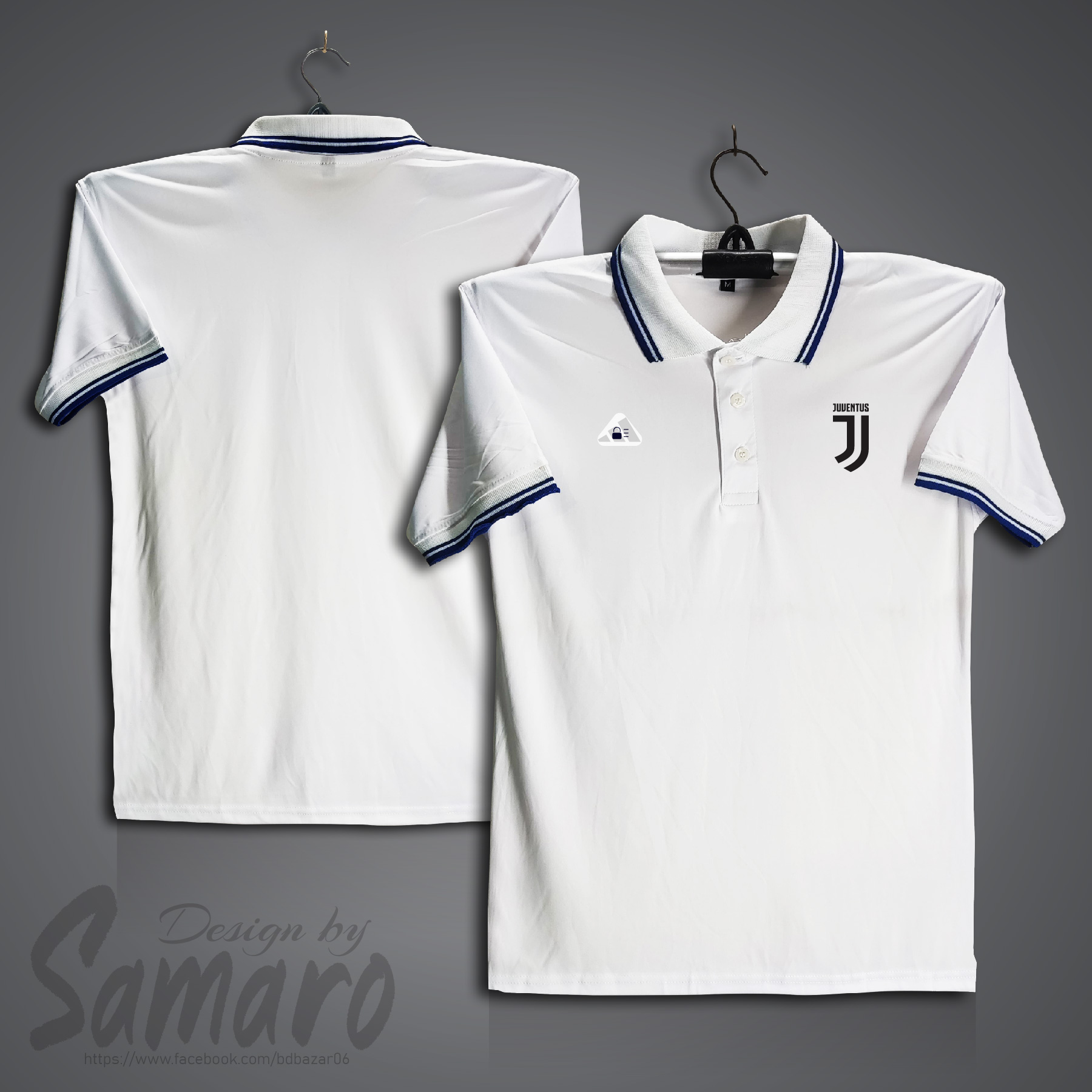 Picture of Juventus Short Sleeve Polo Football Jersey For Men - PP Micro Polo t shirt - Juventus Jersey