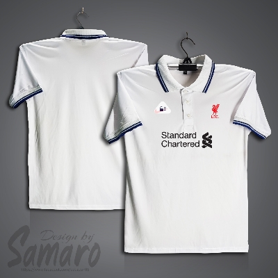 Picture of Liverpool Short Sleeve Polo Football Jersey For Men - PP Micro Collar Polo Jersey - Liverpool Jersey