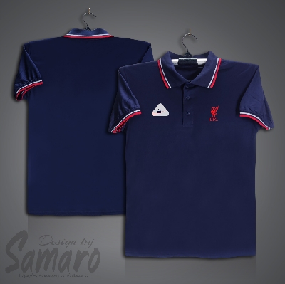 Picture of Liverpool Short Sleeve Polo Football Jersey For Men - PP Micro Collar Polo Jersey - Liverpool Jersey