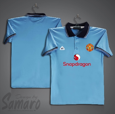 Picture of Man-u Short Sleeve Polo Football Jersey For Men - PP Micro Collar Polo Jersey - Man-n Jersey