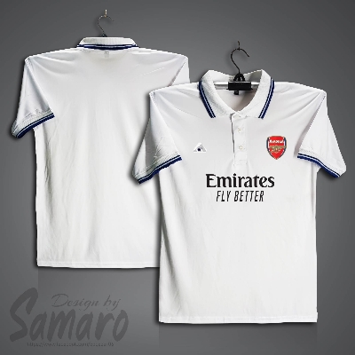Picture of Arsenal Short Sleeve Polo Football Jersey For Men - PP Micro Collar Polo Jersey - Arsenal Jersey