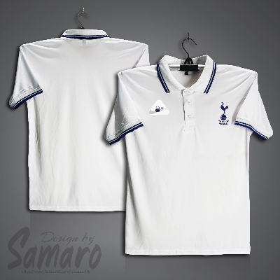Picture of Tottenham Hotspur Short Sleeve Polo Football Jersey For Men - PP Micro Collar Polo Jersey - Tottenham Jersey