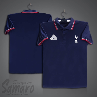 Picture of Tottenham Hotspur Short Sleeve Polo Football Jersey For Men - PP Micro Collar Polo Jersey - Tottenham Jersey