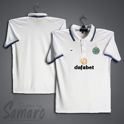 Picture of Celtic Short Sleeve Polo Football Jersey For Men - PP Micro Polo t shirt - Celtic Jersey