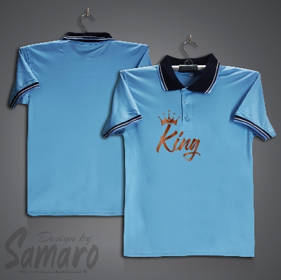 Picture of King Short Sleeve Polo Jersey For Men - PP Micro Polo T Shirt For Men - King Jersey