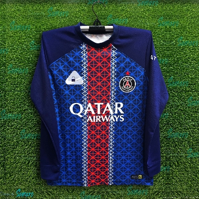 Picture of PSG Full Sleeve Jersey 2025/2026 Thai Premium Football Jersey For Men - Long Sleeve - PSG Football Jersey 2025