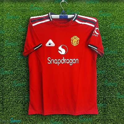 Picture of Man-u Thai Premium Football Jersey For Men - Half Sleeve T Shirt -Man-u Football Jersey 2025