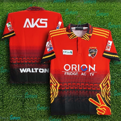 Picture of Comilla Victorians Short Sleeve Polo Jersey For Man - BPL Polo Jersey - Comilla BPL Jersey 2024-2025