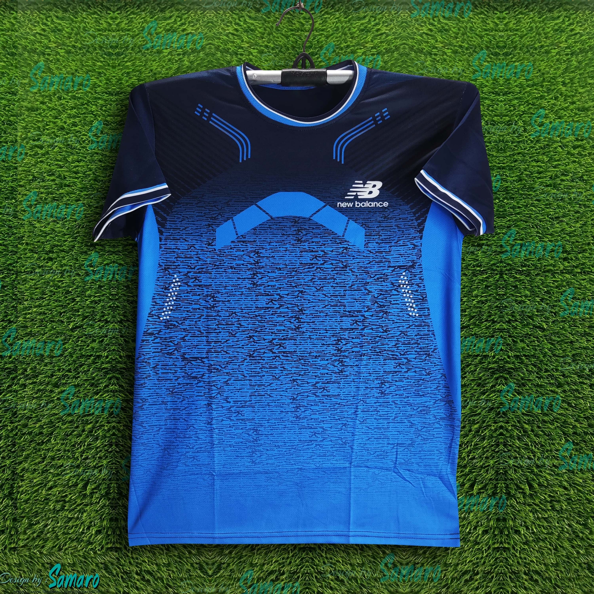 Picture of New Balance Short Sleeve Jersey For Men - Half Sleeve T Shirt - New Balance Jersey