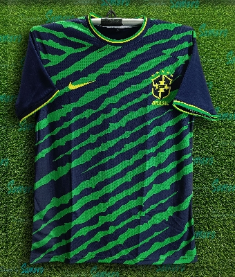 Picture of Brazil Training Jersey - Short Sleeve Football Jersey For Man - Brazil Jersey