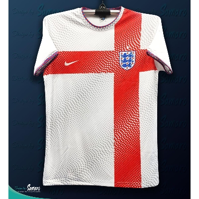 Picture of England Football Jersey, short sleeve football jersey