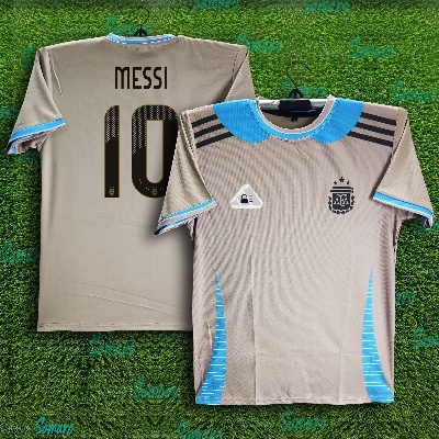 Picture of Argentina Short Sleeve Training For Men - Messi 10 Training Jersey - Argentina Jersey 2024-2025