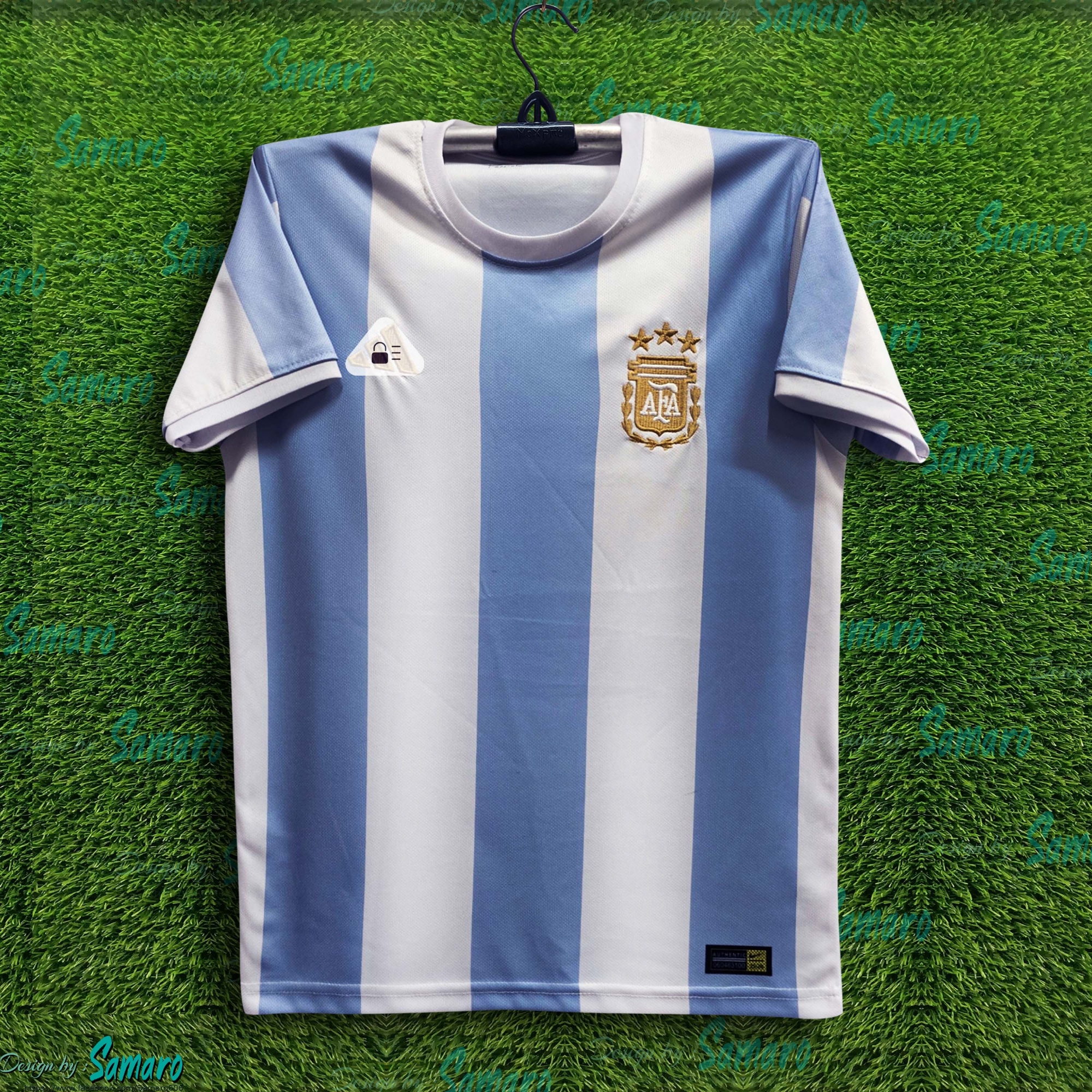 Picture of Argentina Jersey 2025/2026 Thai Premium Football Jersey For Men - Half Sleeve T Shirt - Argentina Football Jersey 2025
