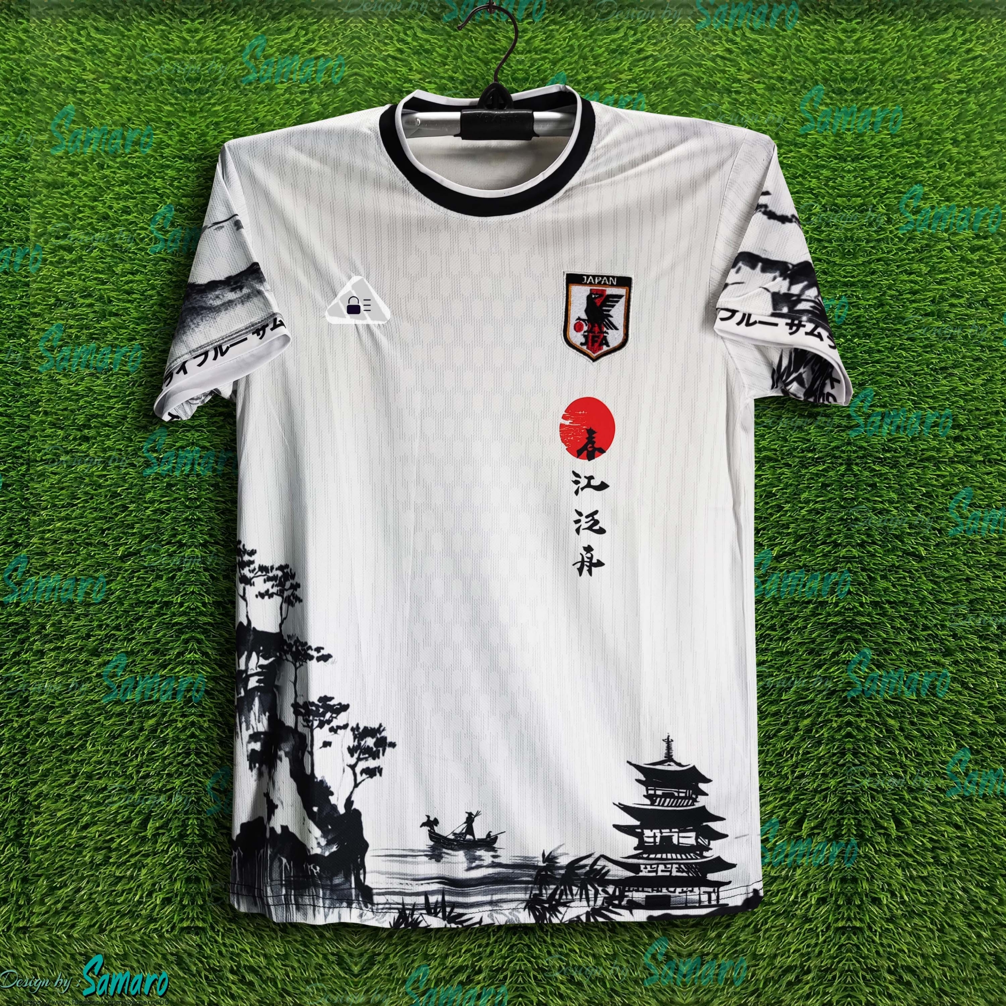 Picture of Japan Short Sleeve Thai Premium Football Jersey For Men - Japan Half Sleeve T Shirt - Japan 2025/26