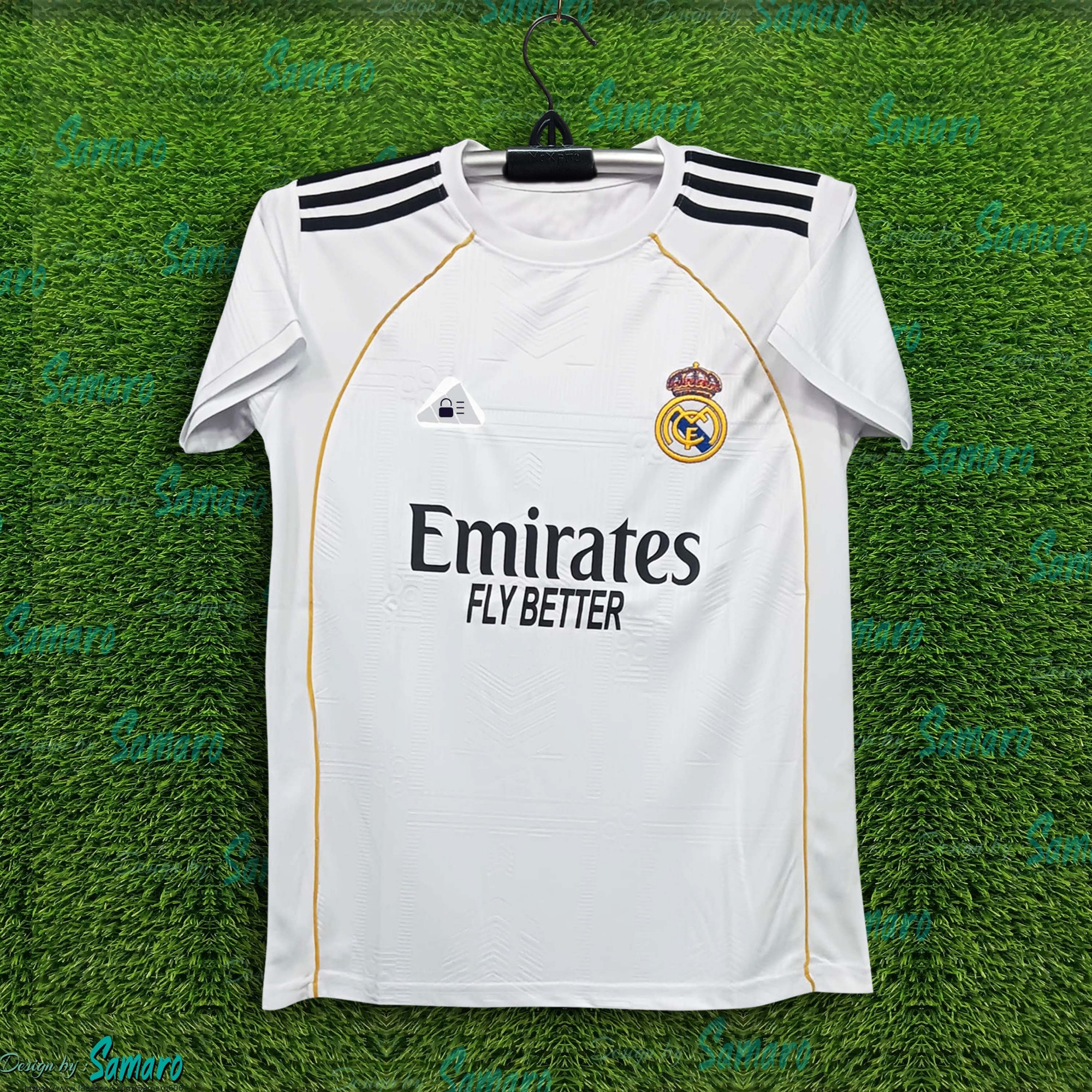 Picture of Real Madrid Jersey 2025/2026 Thai Premium Football Jersey For Men - Half Sleeve Jersry - Real Madrid Football Jersey 2025