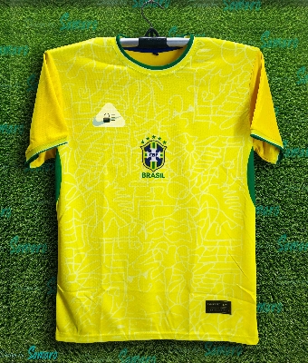 Picture of Brazil Copa 2024 Jersey - Short Sleeve Football Jersey For Men - Brazil Football Jersey 2024