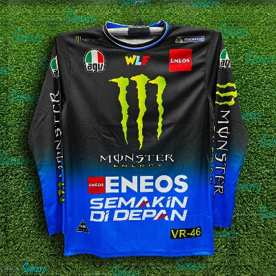 Picture of Monster Full Sleeve Bike Jersey For Men - Monster Premium Jersey - Monster Jersey