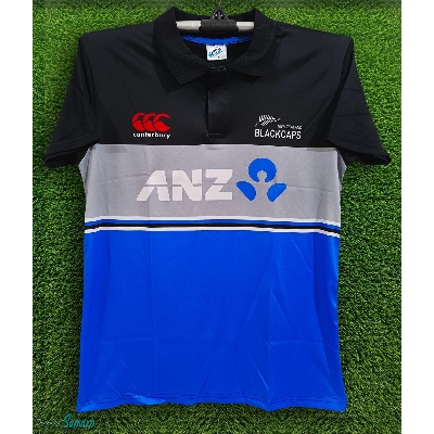 Picture of New Zealand Jersey - Polo Cricket Jersey - New Zealand Cricket Jersey
