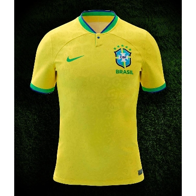 Picture of Brazil Home Kit - Brazil Thai Premium Football Jersey For Men - Brazil Jersey
