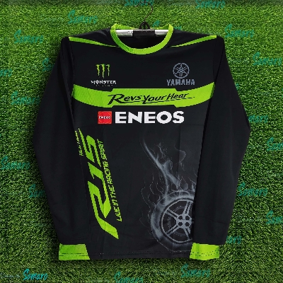 Picture of Yamaha R15 Full Sleeve Bike Jersey For Man - Bike T-shirt for Men - Yamaha R15 Bike Jersey