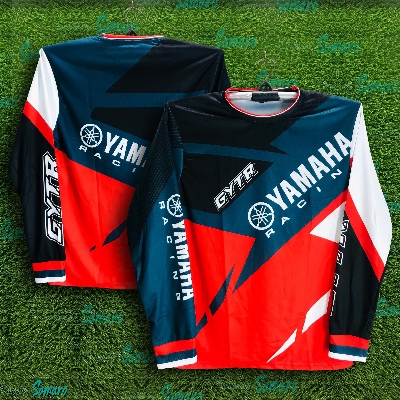 Picture of Yamaha Full Sleeve Bike Jersey For Man - Gytr Yamaha Racin for Men - Yamaha Bike Jersey