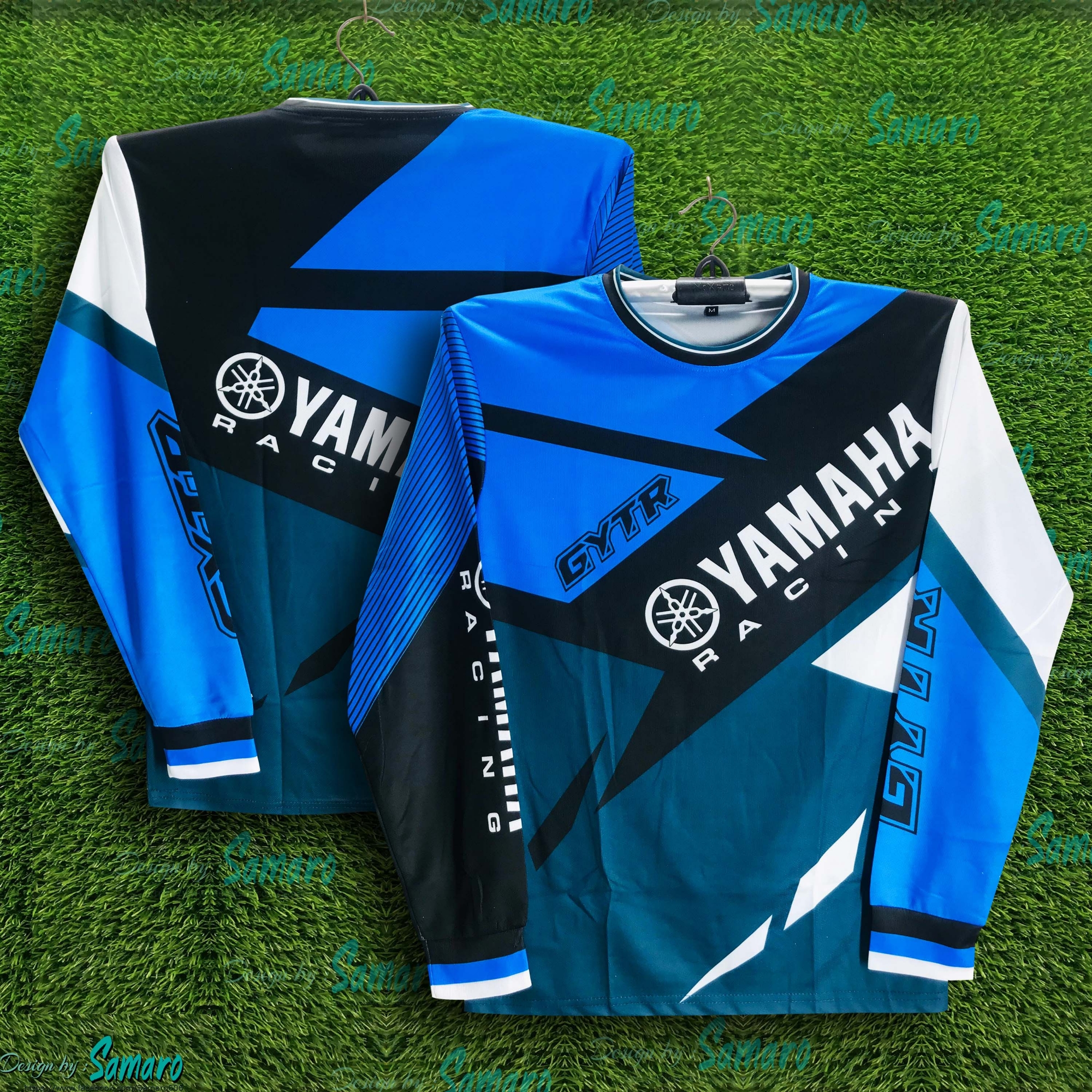 Picture of Yamaha Full Sleeve Bike Jersey For Man - Gytr Yamaha Racin for Men - Yamaha Bike Jersey