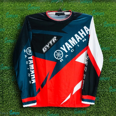 Picture of Yamaha Full Sleeve Bike Jersey For Man - Gytr Yamaha Racin for Men - Yamaha Bike Jersey