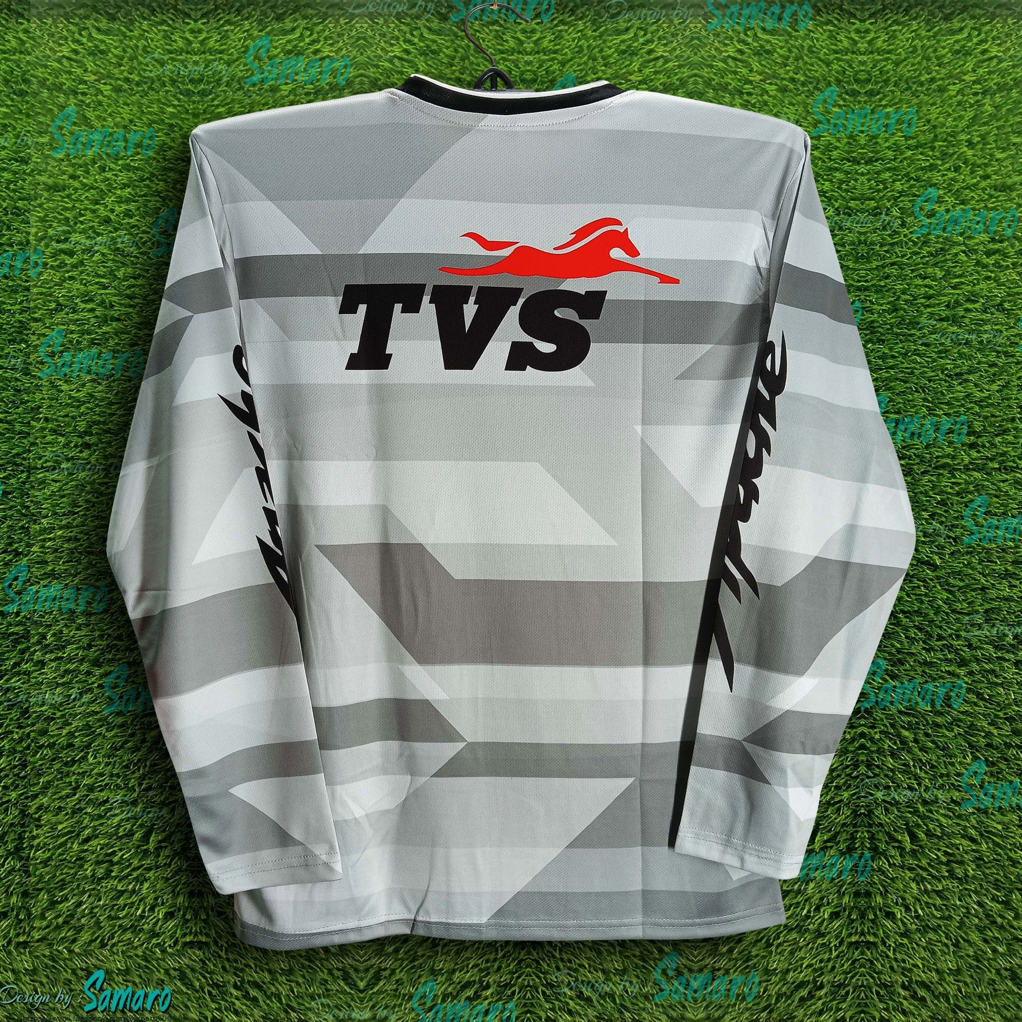 Picture of TVS Apache Full Sleeve Bike Jersey For Man - TVS T Shirt For Man - TVS Bike Jersey