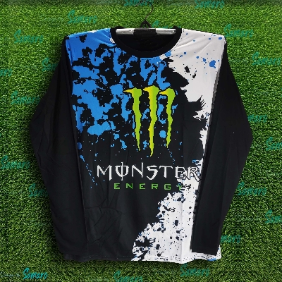 Picture of Monster Full Sleeve Bike Jersey For Man - Bike t shirt for man - Monster Bike Jersey