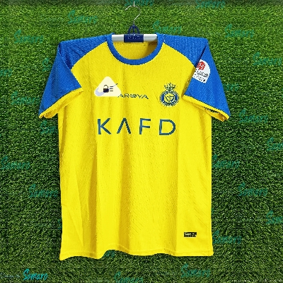Picture of Ronaldo 7 Thai Premium Football Jersey For Man - Al-Nasr Short Sleeve T Shirt - Al Nasr Jersey 2025/26