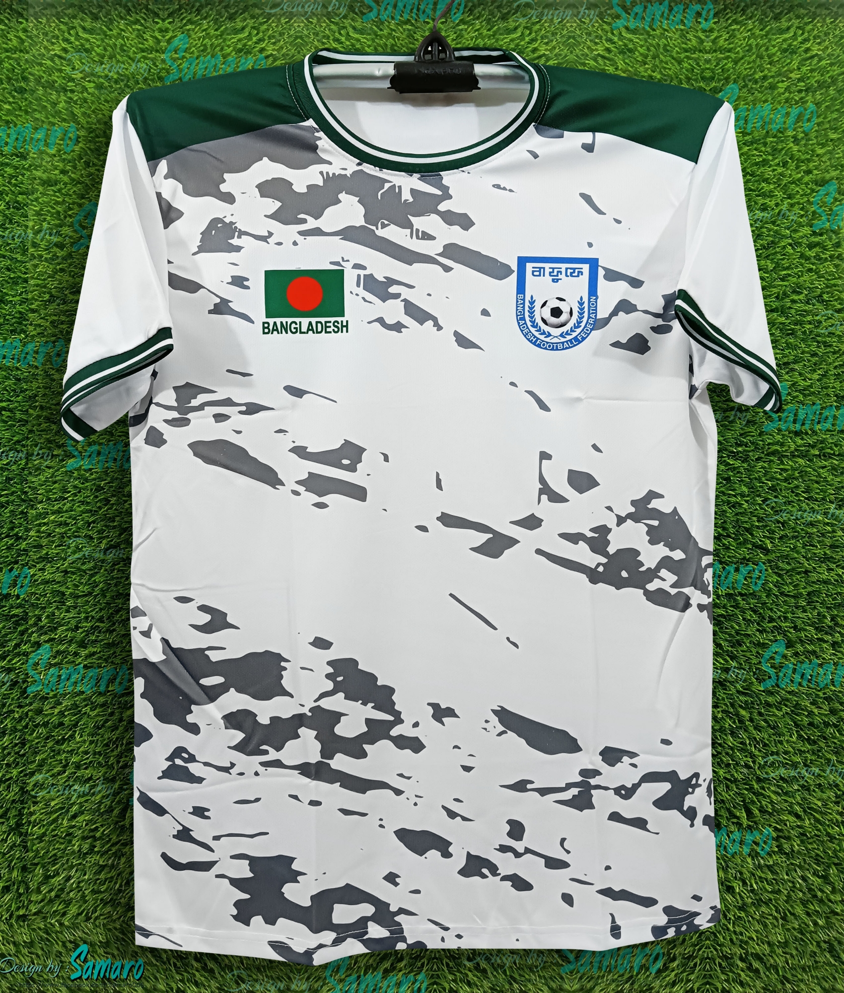 Picture of B-d Short Sleeve Football Jersey For Men - T Shirt For Men - Banglades Fan Jersey
