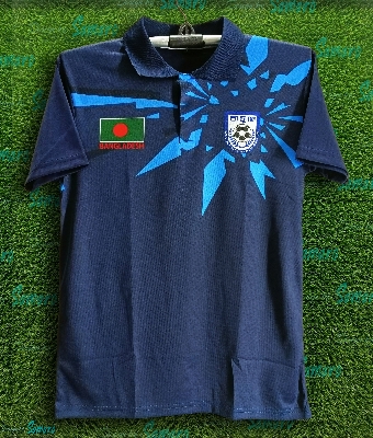Picture of B-d Short Sleeve Polo Football Jersey for Man - Half Sleeve Polo - Banglades Fan Jersey