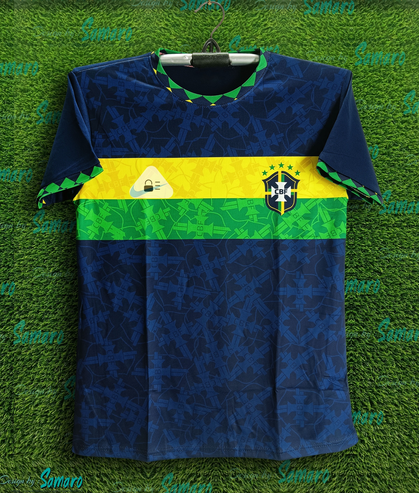 Picture of Brazil short sleeve Football Jersey For Man - Brazil T Shirt For Man - brazil jersey 2024
