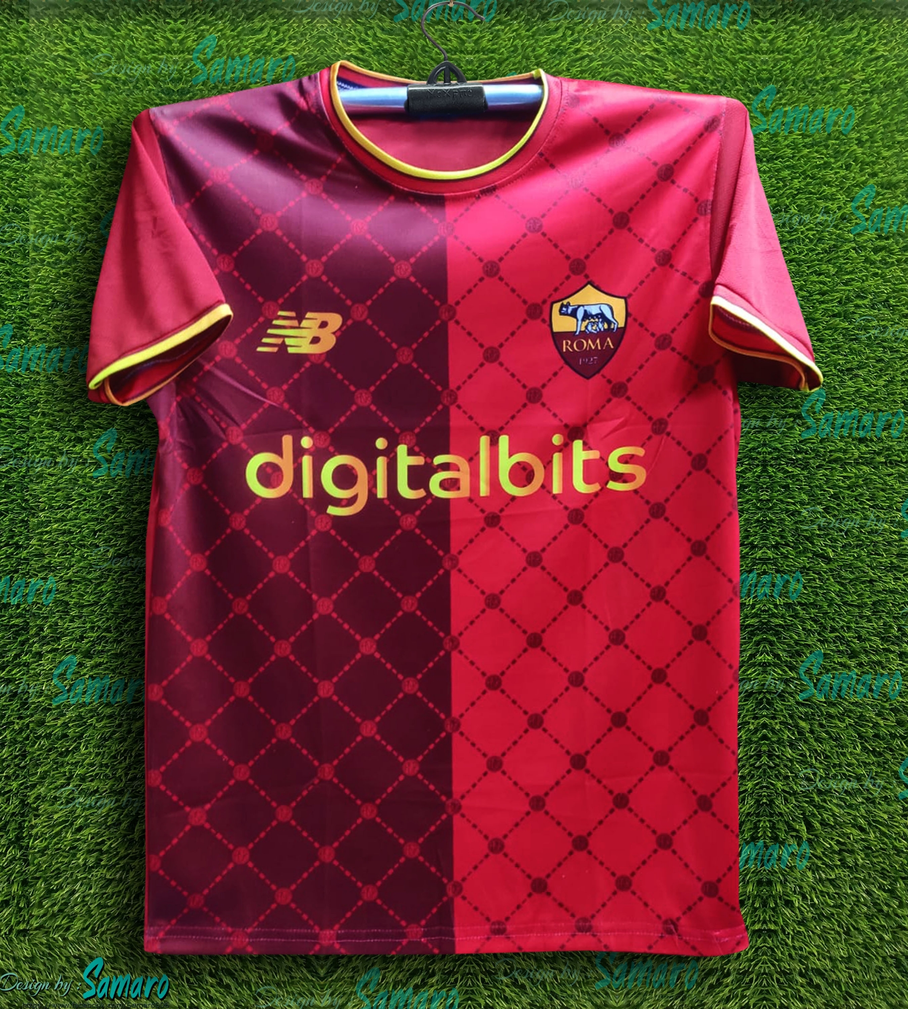 Picture of Roma Short Sleeve Football Jersey For Men - Roma Jersey 2024-25