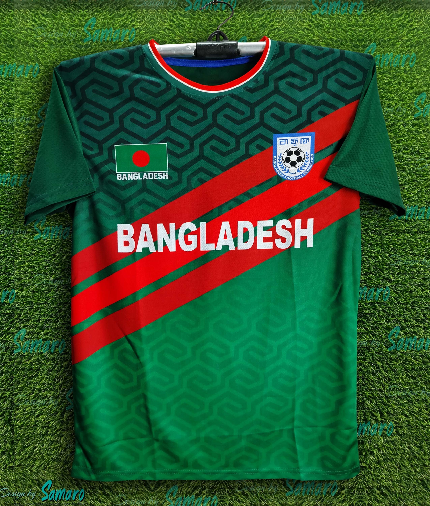 Picture of B-d Jersey -  Short sleeve Polo Jersey for Man - Banglades Fan Jersey