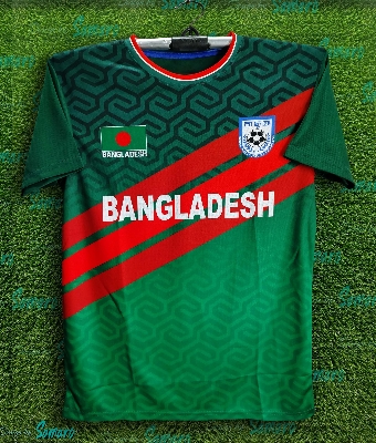 Picture of B-d Jersey -  Short sleeve Polo Jersey for Man - Banglades Fan Jersey