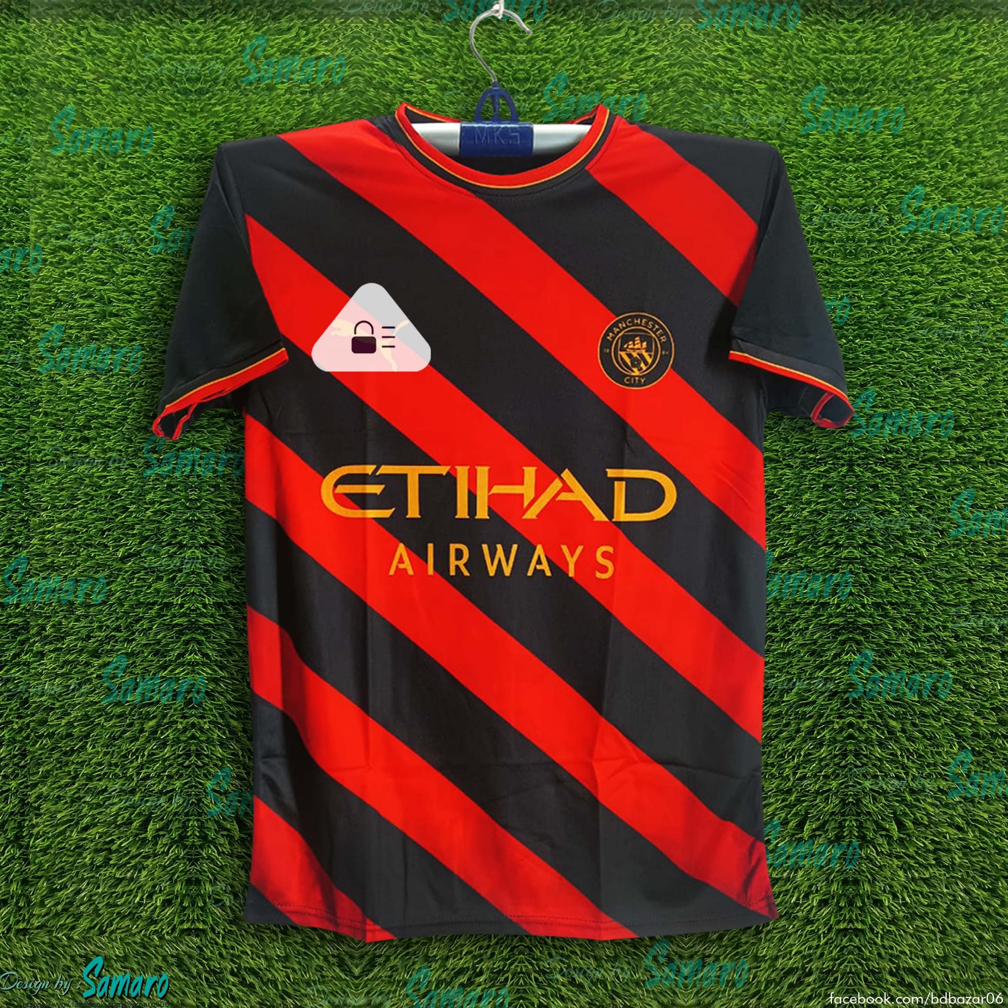 Picture of Manchester City Short Sleeve Football Jersey For Men - Half Sleeve - Manchester City Jersey 2025