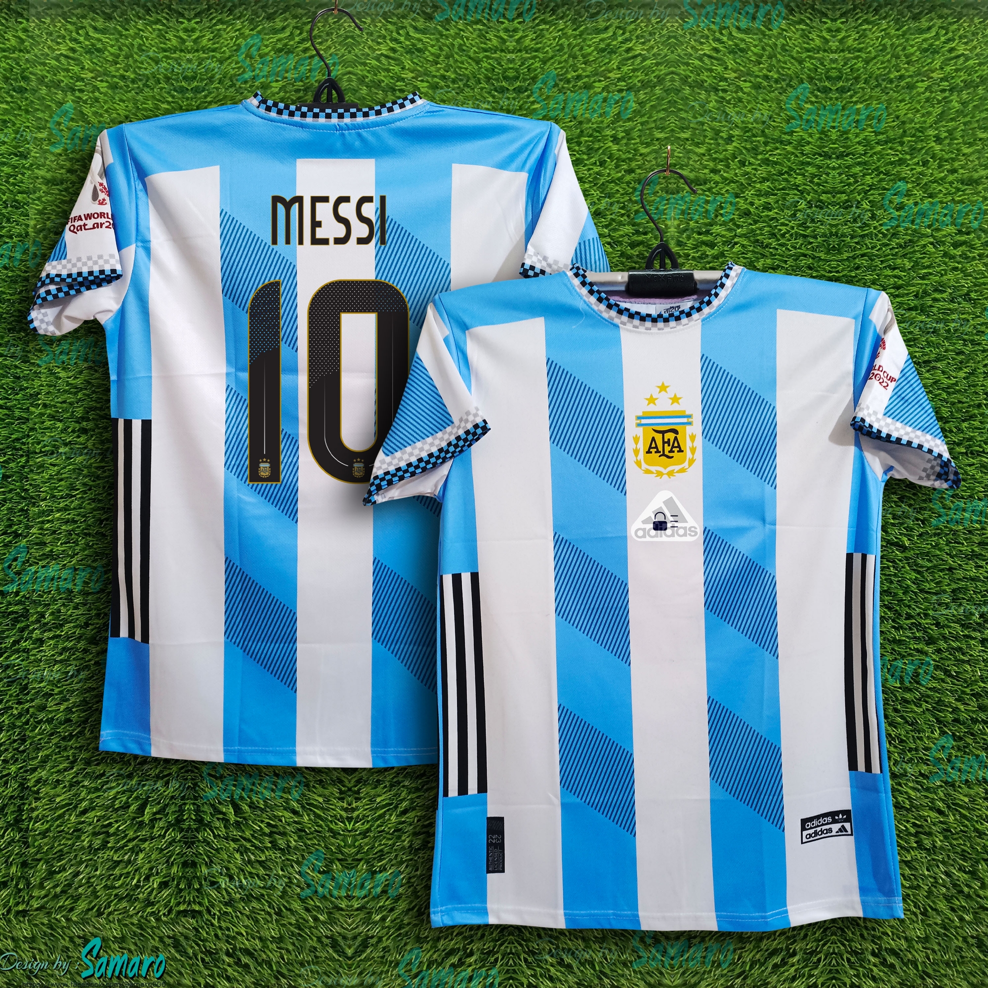 Picture of Argentina FIFA World CUP Jersey - Thai Premium Messi 10 Jersey For Men - Argentina Football Jersey 2025-26