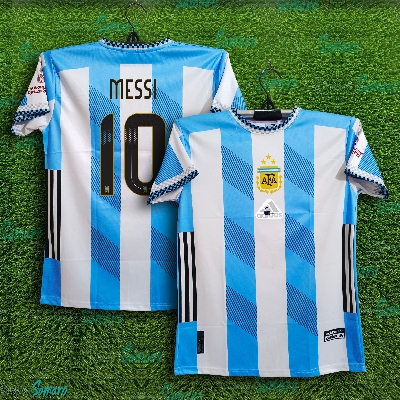 Picture of Argentina FIFA World CUP Jersey - Thai Premium Messi 10 Jersey For Men - Argentina Football Jersey 2025-26
