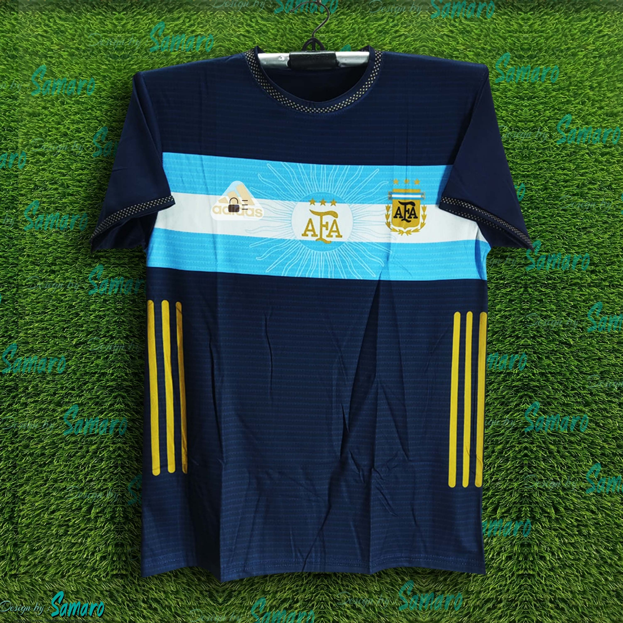 Picture of Argentina Short Sleeve Football Jersey For Men - Argentina Jersey 2024-2025