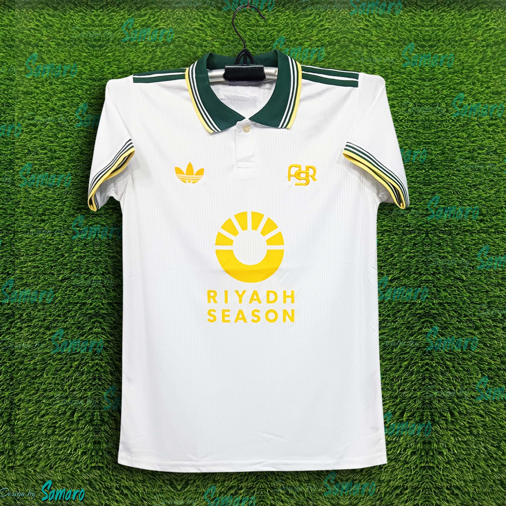 Picture of Roma Thai Premium Football Jersey For Men - Half Sleeve Polo T Shirt - Roma Football Jersey 2025-26