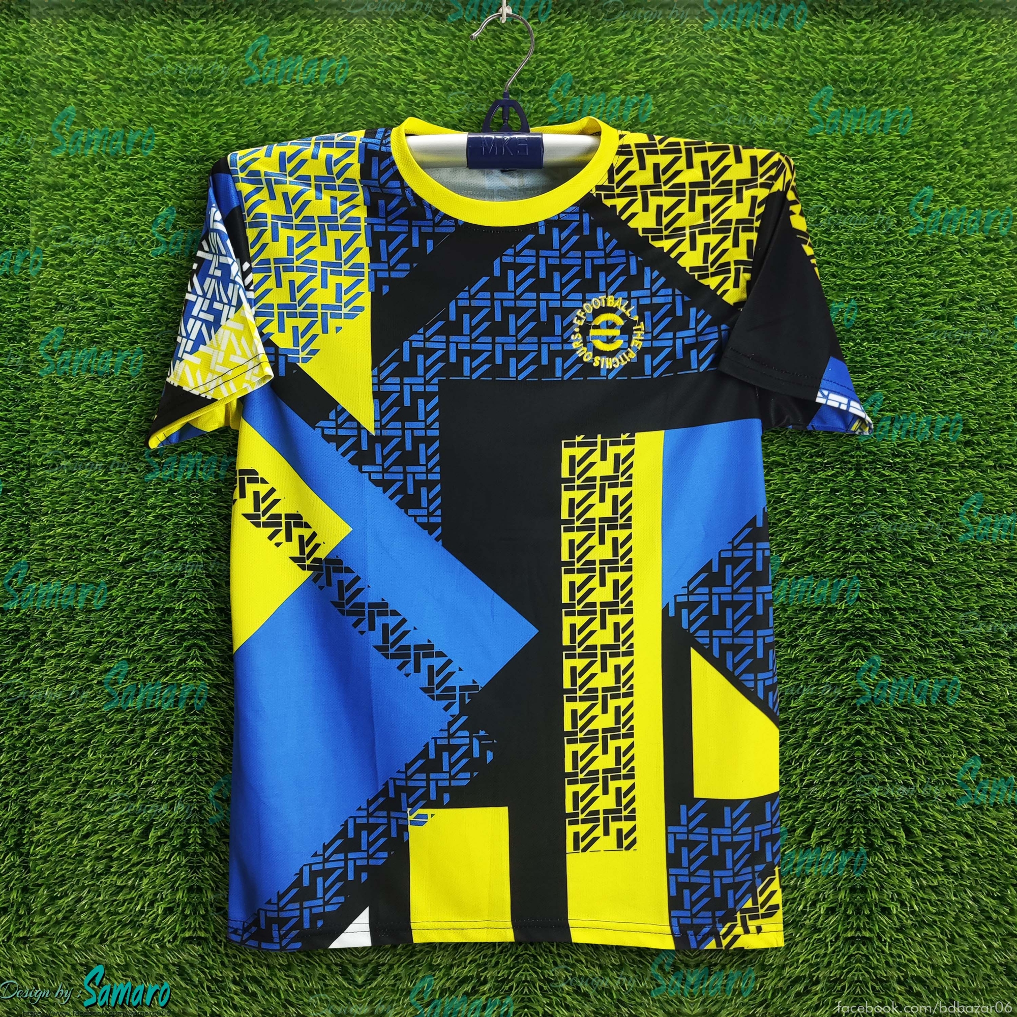 Picture of E football Short Sleeve Jersey 2025/2026 Thai Premimum Football Jersey For Men - Half Sleeve Jersey - Efootball Jersey 2025