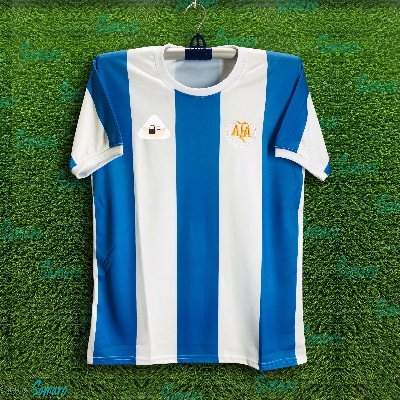 Picture of Argentina Thai Premium Football Jersey For Man - Half Sleeve T Shirt - Argentina Football Jersey 2025-26