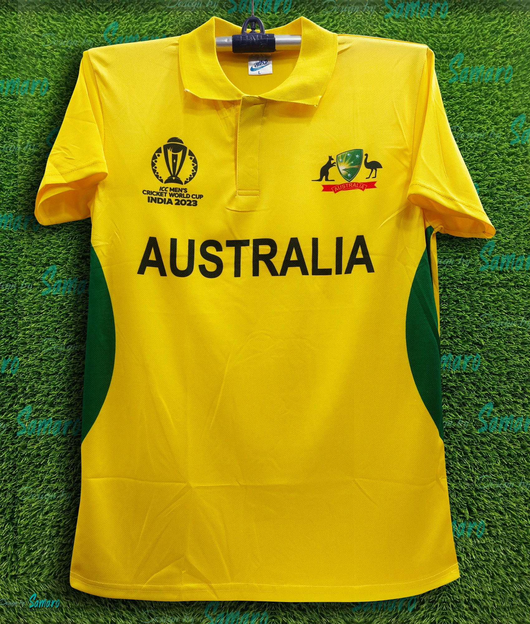 Picture of Australia World Cup Jersey - T-shirt for Man - Polo Jersey - Australia Cricket Jersey 2025-2026