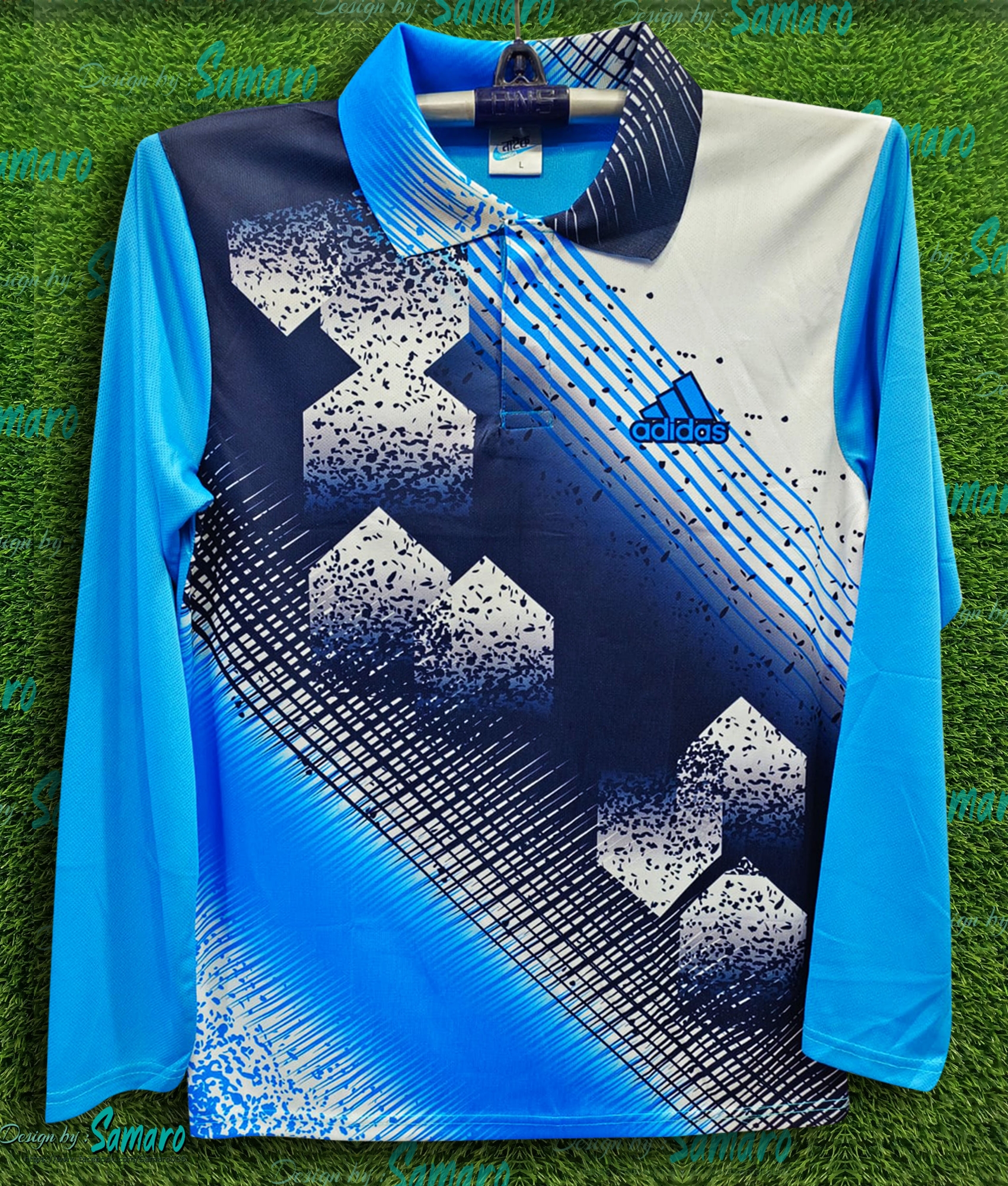 Picture of Stylish and Comfortable Jersey - Polo Jersey - Short Sleeve Collar Jersey