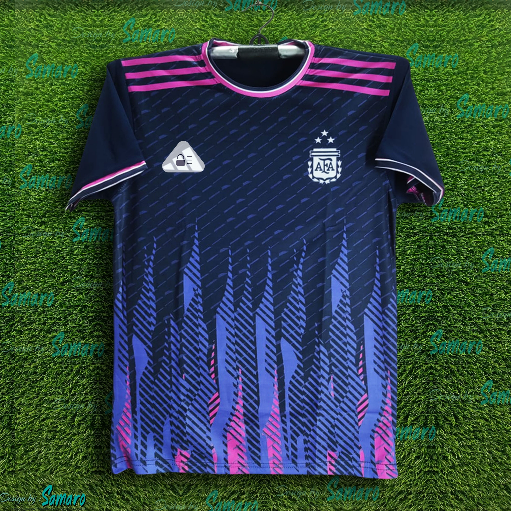 Picture of Argentina World Cup Jersey - Short Sleeve Football Jersey For Men - Argentina Jersey 2024-25